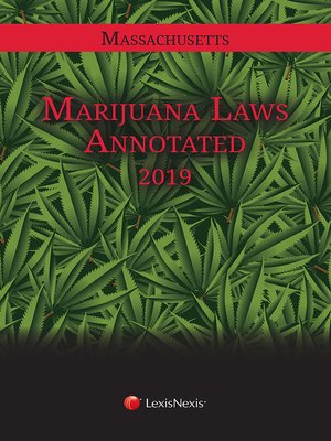 cover image of Massachusetts Marijuana Laws Annotated